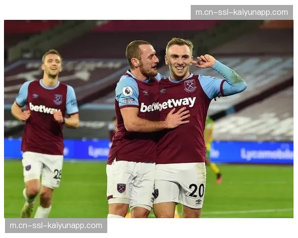 西汉姆联34球进攻火力偏弱 场均1.21球排名联赛下游